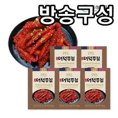 [홈쇼핑] [당일출고] 강원도 산골 더덕무침, 10개, 100g