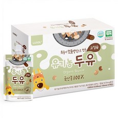 고칼슘 유기농 두유 10팩, 1개, 1L