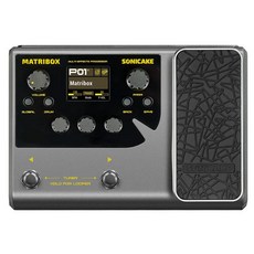 Sonicake Matribox 140 내장 기타/베이스/어쿠스틱 멀티 이펙트 프로세서 식 페달 루퍼 모델링 앰프 QME-50, [01] QME-50, 01 QME-50
