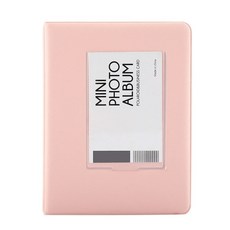 미니 즉석 사진 앨범 그림 케이스 후지필름 인스탁스 필름 7s 8 25 50s 90, pink-5inch