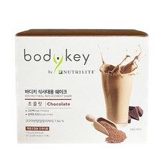 암웨이 바디키 식사대용 쉐이크 초콜릿 + KF94 1매 증정, 714g, 1개