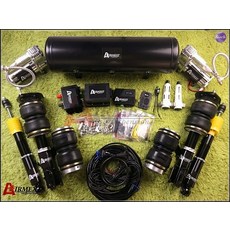AIRMEXT®/SN G5-D 에어 서스펜션 풀 키트/전체 키트/에어 라이드/에어 리프트/공압/에어 스프링 코일 오버