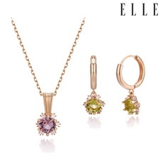 스와로브스키sunshine목걸이귀걸이세트5642974