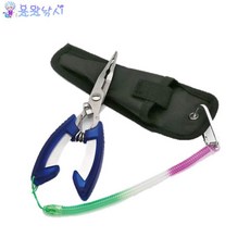 [용왕낚시] 낚시용 뻰찌 뺀찌 펜치 니퍼 플라이어 다용도 롱노우즈 바늘빼기 도구 물고기포셉 피싱그립