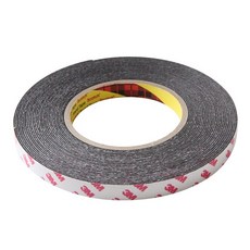 3M 4421 검정 폼 양면테이프 12mm X 10M, 1, 1개