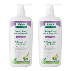 엘바네츄럴스 슬립이지 헤어&바디워시 올인원 클렌저, 2개, 240ml
