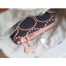 탬버린 (리틀 섬 .수공예)도가와 minaperhonen방울북 천 hobo A6A5노트커버, T03-A5벚꽃 색계 방울북