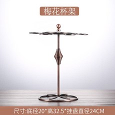 와인랙 와인홀더 소품 선반 높은 와인잔홀더, T03- 컵홀더