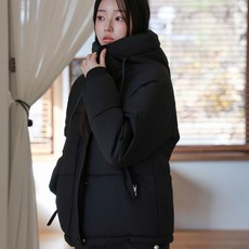 여성용 숏패딩 여성 패딩 점퍼 아우터 후드패딩 상품 이미지