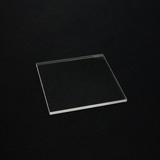 소형 DIY 석영유리 / Quartz glass 쿼츠유리 / QG-535302 53mm-53mm-2T