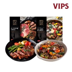 [VIPS] 빕스 원팬 스테이크 (척아이롤 단호박찹), 1개