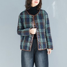 연예인 S2135 여성 누빔 캐주얼재킷
