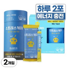 경남제약 스트레스 케어 30포, 2개, 60g