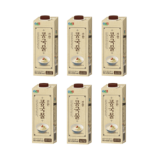 베지밀 정식품 진한콩국물 950ml 6개 콩물 건강식