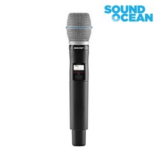 슈어 QLXD SHURE 무선마이크 송신기, QLXD2/BETA87(핸드)
