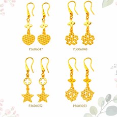 여자순금골드바귀걸이