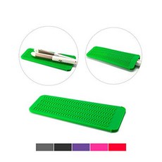 ZAXOP Resistant Silicone Mat Pouch for Flat Iron Curling IronHot Hair Tools Mint Green, 본문참고, Color = Green