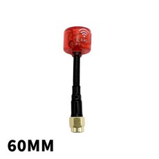 FPV SMA 핀 홀 이미지 변속기 4.9G 안테나 RC 레이싱 드론 항공기 쿼드콥터, 10 60mm RPSMA hole Bla
