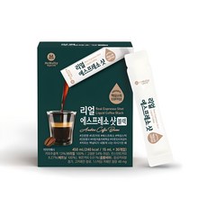 맥널티커피 리얼 에스프레소 샷 블랙 액상 스틱 커피, 15ml, 30개입, 1개