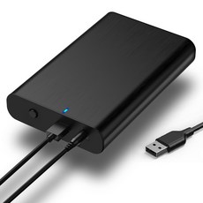 6테라외장하드 데스크탑용 HDD 하드디스크 넥스트유 256MB 7200RPM, 8TB외장하드, 블랙, 6TB