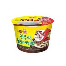 오뚜기 즉석 컵밥 전주식 돌솥비빔밥, 233g, 12개