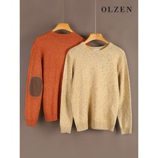 올젠 배색 라운드 니트 ZOC4ER1303