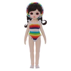 브레인포 구체관절인형 풀세트 1I6 26cm 구관인형 의상가발세트, 02-수영소년 티미