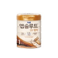 앱솔루트 프리미엄 명작 분유 1단계, 400g, 4개