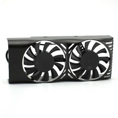 [해외] MSI GeForce GTX 1050 2GT LP 그래픽 카드 쿨러 용 듀얼 팬 냉각 팬 MSI GeForce GTX 1050 2GT LP 액세서리 용 하우징 포함, 상세내용표시
