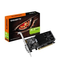 GIGABYTE GV-N1030D4-2GL 지포스 GT 1030 로우 프로파일 D4 2G 컴퓨터 그래픽 카드