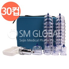 서울부항 2세대 부항세트 - 부항컵 30개+부항펌프