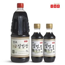 신앙촌 양조간장 장아찌기획 8호1급진1.8L+생명물500mLx2, 없음, 1개