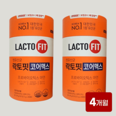 락토핏 종근당건강 생유산균 코어맥스, 60포, 2g, 2개