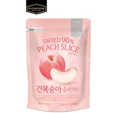 리치팜너트 건복숭아 250g, 6개