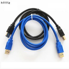 이더리움 채굴기 비트코인 채굴장 가정용 채굴부품 새로운 USB 3.0 케이블 60/80/100/150cm USB-USB 유형 A, 03 100cm_01 Blue