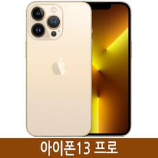 [리퍼]아이폰 13 Pro 공기계 리퍼 자급제, 256GB, 골드
