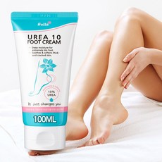 넬라 발각질제거 비단발 넬라우레아 풋크림100g, 100mg, 1개