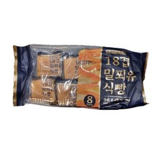 [트레이더스] 18겹 밀푀유 식빵 640g 한겹씩 뜯어먹는 식빵 /개별포장, 8개, 80g