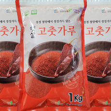 무농약 햇살 중간맛 고춧가루(1kg), 1개, 1kg