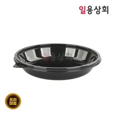 [ILYONG] 프리미엄 다용도용기 DS-117 250파이 100세트 검정 모듬전 반찬, 단품, 단품 - ds-7208hqhi