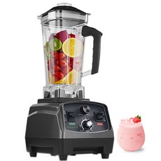 2000ML 큰용량 2200W 초고속블렌더 푸드 프로 세서 버튼식 멀티형 스텐 믹서기, HAP0011
