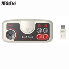 8BitDo PCE 코어 2.4G 무선 게임 패드 PC 엔진 미니 PC 엔진 CoreGrafx 미니 TurboGrafx-16, 단일상품, PCE Core Edition