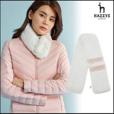 [현대백화점][헤지스골프] HWMU0F715-OW 여성 [FUR HAND WARMER] 쁘띠 퍼 목도리, 없음