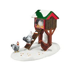 Department 56 Village Mistletoe Farm Chicken House Accessory Figurine 2.68 inch Department 56 마을 겨