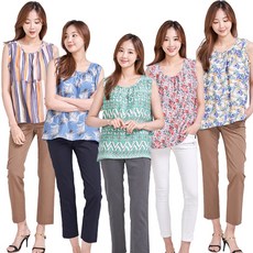 이라인 1413 커넥트 그린인견 민소매티셔츠 (~2XL) - 이미지 4