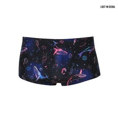 로스트인서울 LOST IN SEOUL 밀키웨이 사각 수영복 핑크