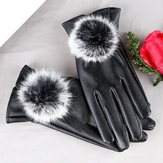 토끼털장갑