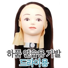 뽀꼬뽀꼬 하품 연습용 가발 드라이용