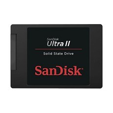 SanDisk 샌디스크 Ultra II 250GB SATA III SSD - 2.5인치 높이 7mm 솔리드 스테이트 드라이브 SDSDHII-250G-G25