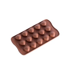 실리콘 홀 초콜릿 몰드 젤리 캔디 케이크 아이스 그리드 베이킹, 1개, 1.15hole shell